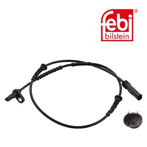 ABS-givare, Sensor, hjulvarvtal, Fram, höger eller vänster, BMW, 34 52 6 784 902