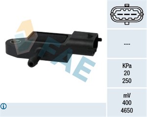 Sensor, insugstryck, DACIA,NISSAN,OPEL,RENAULT, 11H0286CP.01, 13 20 683, 1730, 18590-84A00-000, 18590-84A01, 22 36 572 66R, 223657266R,