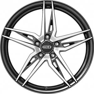 DOTZ Interlagos dark 7.5x18 5/100 ET46 B57.1