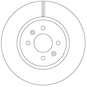 Bromsskiva, Framaxel, HYUNDAI i20 II, i20 ACTIVE, i20 Coupé II, KIA RIO IV, RIO Hatchback Van IV, 51712-C8500