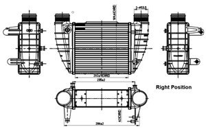 Intercooler, Höger