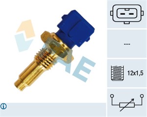 Sensor, kylvätsketemperatur, ALFA ROMEO,CITROËN,FIAT,FORD,IVECO,LANCIA,PEUGEOT, 026 906 161 12, 1338 A5, 1338.A5, 1639283, 16401-75120,