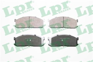 Bromsbeläggsats, Framaxel, FORD ECONOVAN, ECONOVAN Skåp, MAZDA E Buss, E Flak/chassi, E Skåp, 3250077, 3256541, S08349280, S08349280A, S