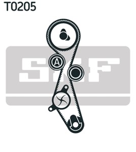 Kamremskit, CITROËN,FIAT,FORD,JAGUAR,LANCIA,LAND ROVER,MITSUBISHI,PEUGEOT, 0516.60, 0516.A4, 0816.J5, 0829.E8, 0829.F5, 0830.51, 0830.72