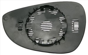 Spegelglas, yttre spegel, Vänster, FORD B-MAX, B-MAX Van, FIESTA VI, FIESTA Van VI, 1514086, 8A6117K741DB, 8A61-17K741-DB