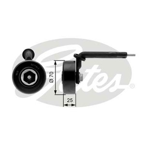 Spännrulle, flerspårsrem, BMW,LAND ROVER,MG,ROVER, 11282247713, 11282354131, PQG100330L, PQR000080, PQR000080A