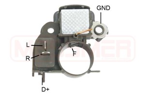 Generatorregulator, HYUNDAI,MAZDA,MITSUBISHI, 23215-P0410, 37370-21200, 77 00 742 906, 77 00 862 077, 7700742906, 7700862077, A001T01991