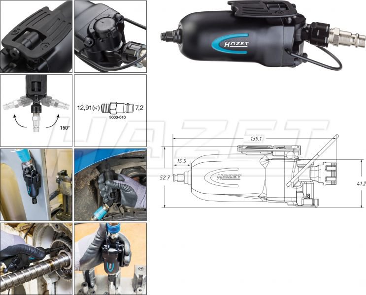 Mutterdragare 1/4" Mini