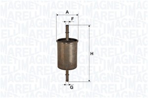 Bränslefilter, CHEVROLET AVEO / KALOS Halvkombi, AVEO / KALOS Sedan, DAEWOO KALOS, KALOS Sedan, 96537170