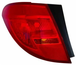Baklykta, Höger, OPEL MERIVA B Minibus, minivan, 1222482, 13307494