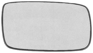 Spegelglas, yttre spegel, Höger, VOLVO 940, 940 II, 940 Kombi, 940 Kombi II, 960, 960 II, 960 Kombi, 960 Kombi II, 3538977, 9447750