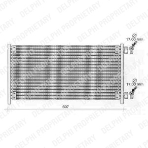 Kondensor, klimatanläggning, FIAT PUNTO, 46745054, 46788049