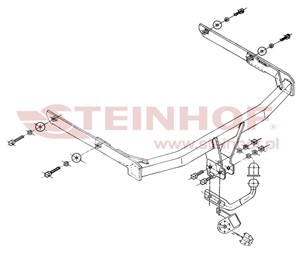 Dragkrok, Standard, FORD FUSION, FUSION Sedan
