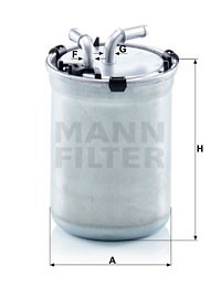 Bränslefilter, AUDI,SEAT,SKODA,VW, 6Q0 127 400 F, 6Q0 127 401 F