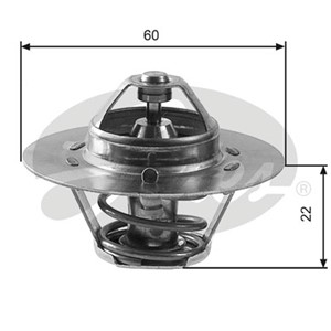Termostat, kylvätska, SKODA 105, 120, 130, FAVORIT, FAVORIT Forman, FAVORIT Pick-up, FAVORIT Skåp / kombi, FELICIA I, RAPID, 113095090,