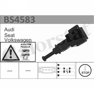 Bromsljuskontakt, AUDI,FORD,PORSCHE,SEAT,SKODA,VW, 1J0945511, 1J0945511A, 1J0945511B, 1J0945511C, 1J0945511D, 1J0945511E, 1J0945511F, 95