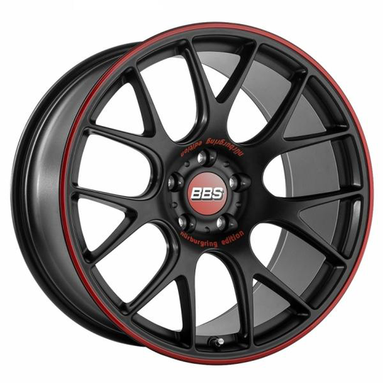 Bbs Ch-R Nurburgring Black Red 8,5/19 5/112 ET48 B82