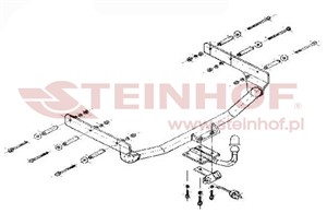 Dragkrok, Standard, FORD MONDEO Turnier I, MONDEO Turnier II