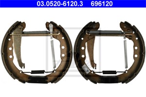 Bromsbackar, sats, Bak, AUDI,SEAT,VW