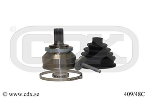 Drivknut, Framaxel, På hjulsidan, VOLVO C70 Cabriolet I, C70 Coupé I, S60 I, S70, S80 I, V70 I, V70 II, XC70 CROSS COUNTRY I, 36000518,