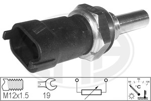 Sensor, kylvätsketemperatur, ALFA ROMEO,FIAT,JEEP,LANCIA,OPEL,SAAB,SUZUKI, 12 992 783, 13 42 570, 13 42 571, 55203964, 55353809, 63 38 0