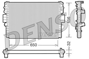 Kylare, motorkylning, IVECO DAILY Flak/chassi III, DAILY Flak/chassi IV, DAILY Skåp III, DAILY Skåp IV, 504045487