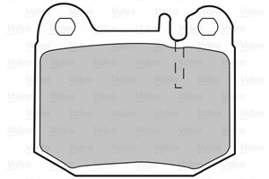 Bromsbeläggsats, Bakaxel, MASERATI QUATTROPORTE V, MERCEDES-BENZ M-KLASS [W163], 1634200720, 1634200920, 1634201120