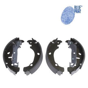 Bromsbackar, sats, Bakaxel, FORD FIESTA V, FIESTA VI, FIESTA Van V, FUSION, MAZDA 2, 1 145 292, 1 236 882, D3Y02638ZA, D4Y22638Z, DDY2-2
