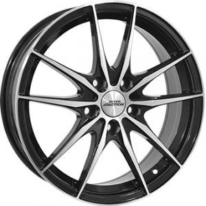 Inter Action Zodiac Gloss Black Polished 6.5x16 5/114 ET42 B67.1