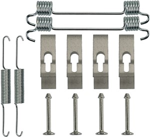 Tillbehörssats, bromsbackar, parkeringsbroms, Bakaxel, MERCEDES-BENZ M-KLASS [W163], 004 080 80 00, A 004 080 80 00