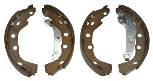 Bromsbackar, sats, Bakaxel, SUBARU JUSTY II, SUZUKI SWIFT Halvkombi II, SWIFT Sedan II, 5320080EC0, 53200-80EC0, 5320080ED0