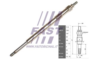 Glödstift, CITROËN,FIAT,FORD,JAGUAR,LAND ROVER,LDV,PEUGEOT,PIAGGIO, 02 JD 61164, 1 309 471, 1096527, 1459 460, 1C10 6M090 AA, 1C10-6M090