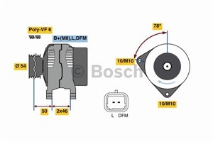 Generator, CITROËN,FIAT,PEUGEOT, 5702 G9, 5702 H0, 5705 CS, 5705 NA, 71786195, 96 496 112 80, 96 552 960 80, 96 558 582 80, 9649611280,