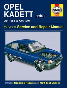 Haynes Reparationshandbok, Opel Kadett Petrol, Universal