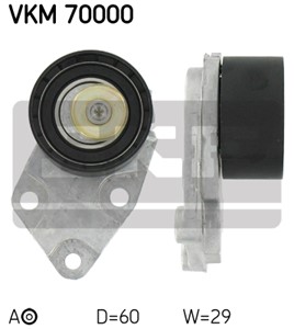 Spännrulle, kamrem, CHEVROLET,DAEWOO, 25183772, 5094008601, 96350550