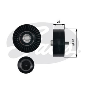 Styrrulle, drivrem, CHRYSLER,DODGE,JEEP,MITSUBISHI, 04891660AA, 1341A008, 4891660AA, K04891660AA