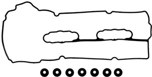 Packningssats, vippkåpa, Vänster, VOLVO S80 II, XC90 I, 30 720 096, 30 741 326 (7x)