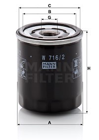 Oljefilter, ALFA ROMEO,FIAT,JEEP, 55242758