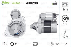 Startmotor, FORD C-MAX II, FOCUS III, FOCUS Sedan III, FOCUS Turnier III, GRAND C-MAX, 1762340, 1805306, 1890321, 2197568, CV6T11000GA,