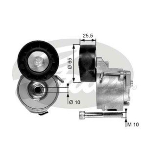 Spännrulle, flerspårsrem, CADILLAC,FIAT,SAAB,SUZUKI,VAUXHALL, 1204187, 1754079J50, 51758385, 51773551, 55184980, 55190813, 55202380, 634