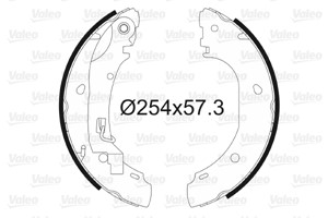 Bromsbackar, sats, Bakaxel, CITROËN,FIAT,PEUGEOT, 4241L2, 4241-L2, 77362286, 9949490