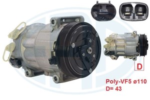 Kompressor, klimatanläggning, CITROËN,FIAT,JEEP,PEUGEOT,TOYOTA, 51936443