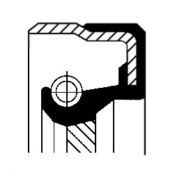 Oljetätningsring, fördelarväxel, Bak, Inre, Utgång, MERCEDES-BENZ,VW, 0149973547, 2109970546, A0149973547, A2109970546