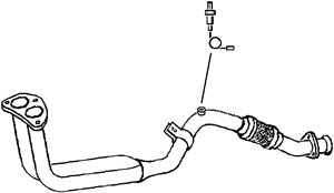 Avgasrör, Fram, SEAT,VW, 0034202520, 0034202620, 0034204520, 0034205920, 0034206020, 0034209520, 0054206220, 0064206220, 34202520, 34202