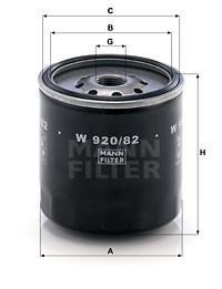 Oljefilter, ISUZU TROOPER I, OPEL CAMPO, 4301708, 5650300, 8-94360-426-0, 8-94430-983-0, 8-94430983-1, 8-97049-708-0, 8-97049-708-1, 931