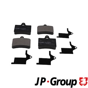 Bromsbeläggsats, Bakaxel, CITROËN C5 I, C5 II, C5 Break I, C5 Break II, 425217, 425290, 425334