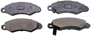 Bromsbeläggsats, Framaxel, SUBARU JUSTY II, SUZUKI SWIFT Halvkombi II, SWIFT Sedan II, 55200 80E10, 5520080E10, 55200-80E10, 5520080E100