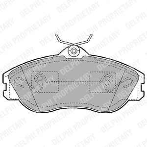 Bromsbeläggsats, AUDI 100 C3 Avant, 100 C3 Sedan, 100 C4 Avant, 100 C4 Sedan, 80 B4 Avant, 80 B4 Sedan, 90 B3, CABRIOLET B3, COUPE B3, 8