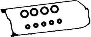 Packning, vippkåpa, HONDA CIVIC Aerodeck VI, CIVIC Fastback VI, CIVIC Hatchback VI, CIVIC Sedan VI, LOGO, 12341-P1J-E01, 12341-P2A-000