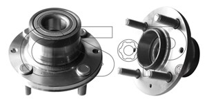 Hjullagersats, Bakaxel, MITSUBISHI COLT IV, LANCER V, LANCER Station Wagon V, MB3663630, MB633630, MB663630, MB844220, MR297725